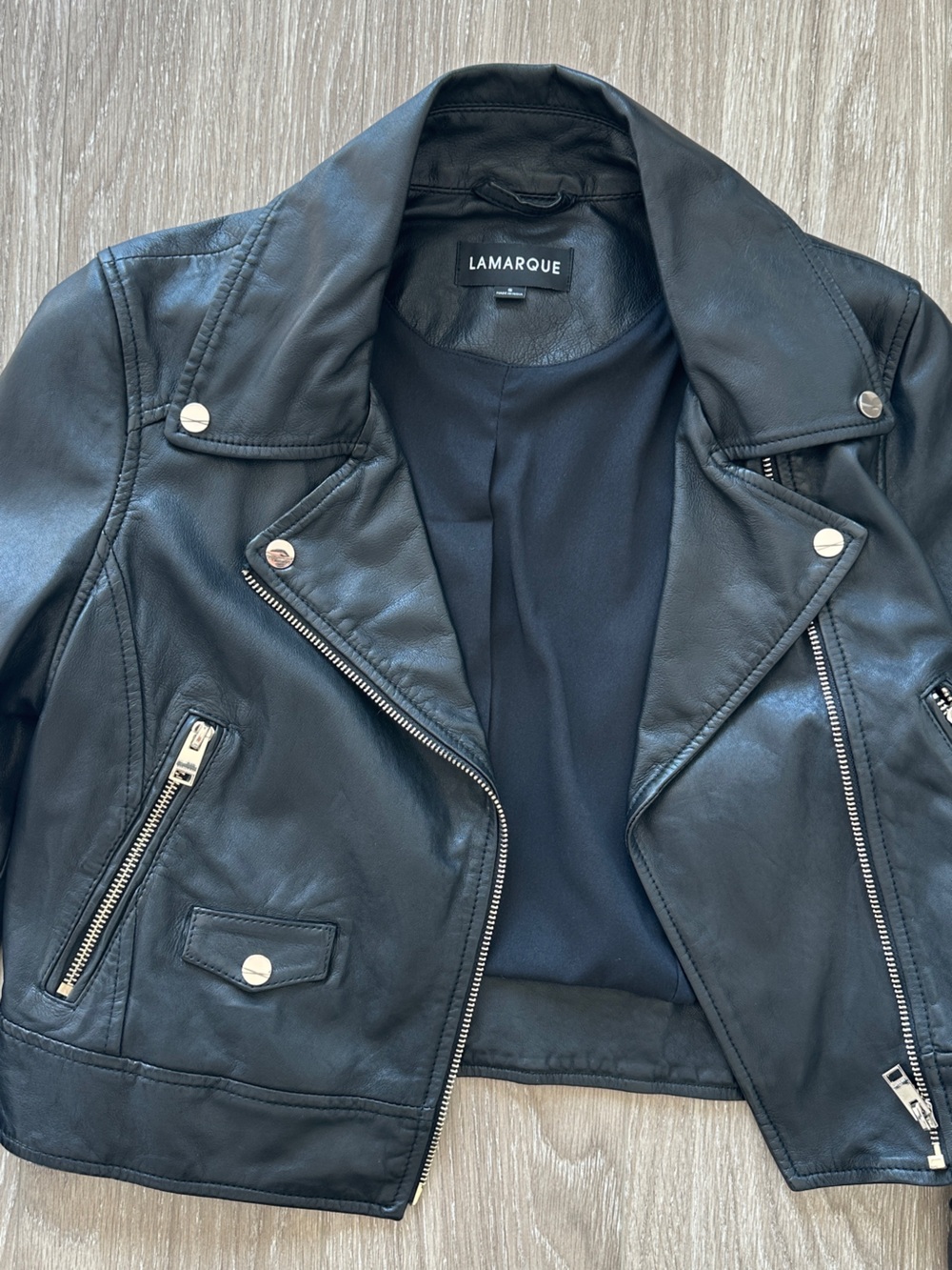 Lamarque Donna Leather jacket -
100% lamb leather - Picture 6 of 16